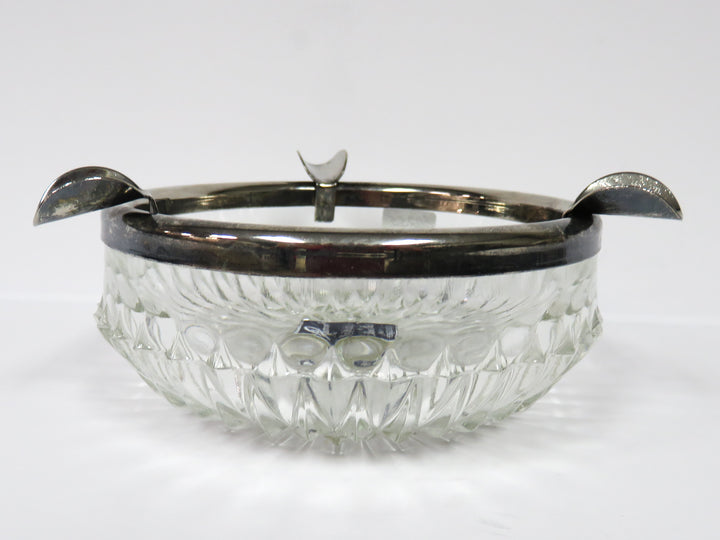 Silver Rim Ashtray