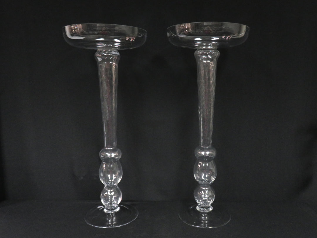 Glass Centerpiece Stands