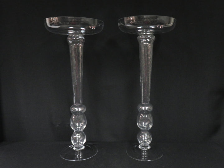 Glass Centerpiece Stands