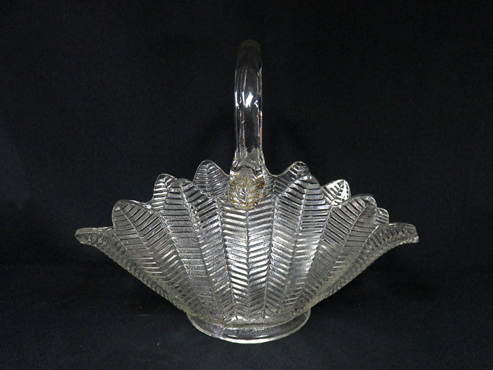 Feather Glass Basket