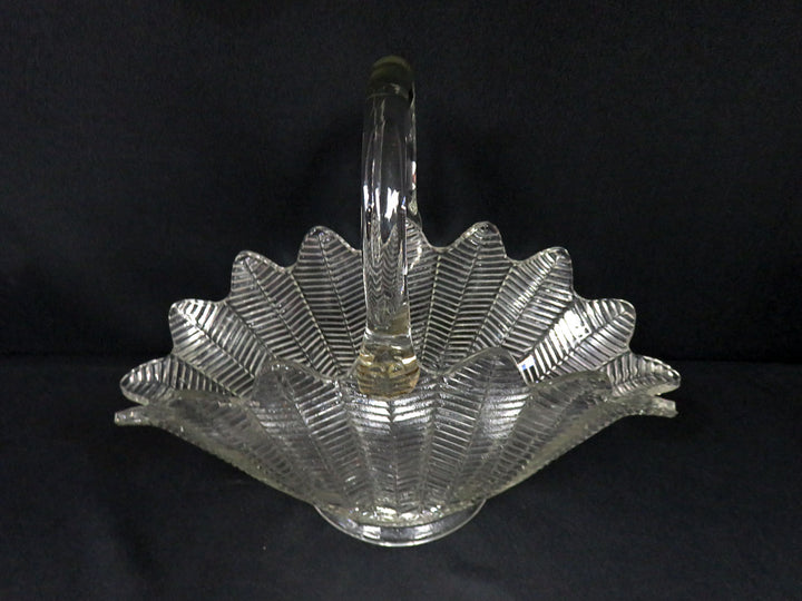 Feather Glass Basket