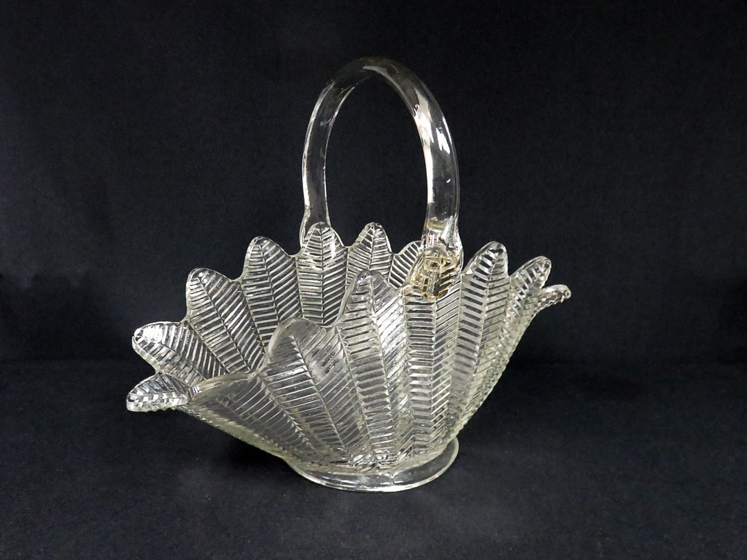 Feather Glass Basket