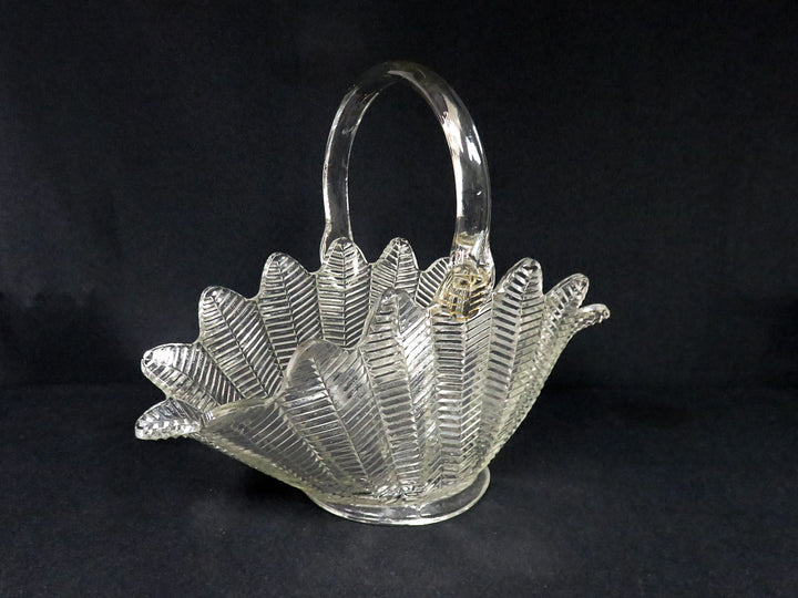 Feather Glass Basket