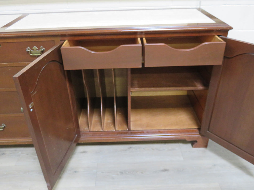 Cherry Marble Topped Server
