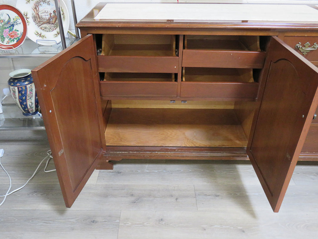 Cherry Marble Topped Server