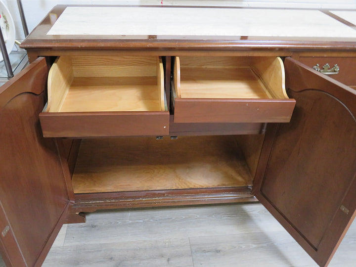 Cherry Marble Topped Server