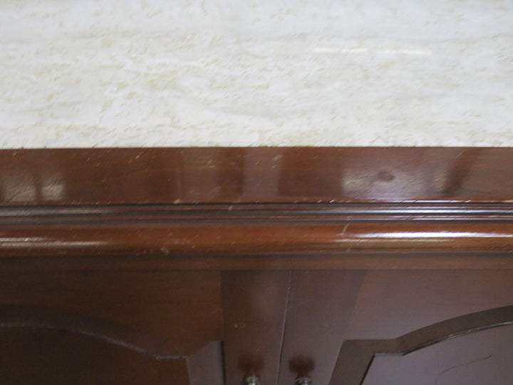 Cherry Marble Topped Server