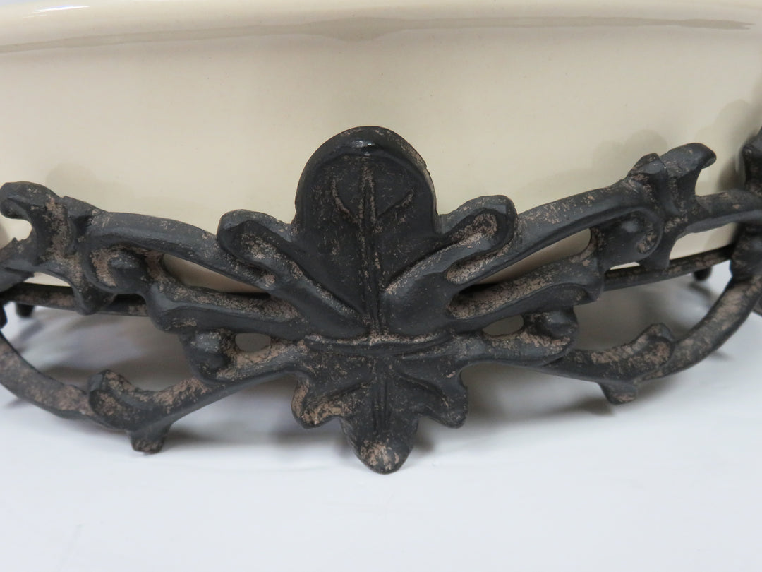 Acanthus Sectioned Serving Dish