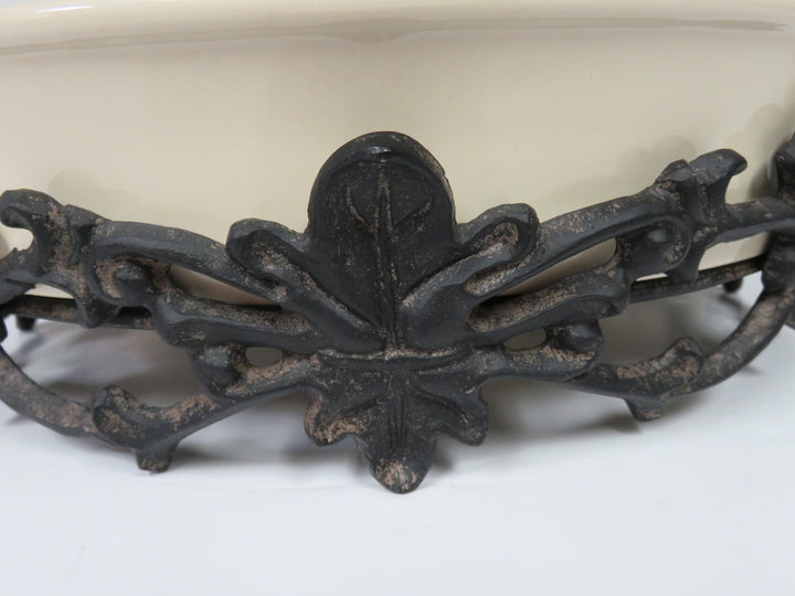 Acanthus Sectioned Serving Dish