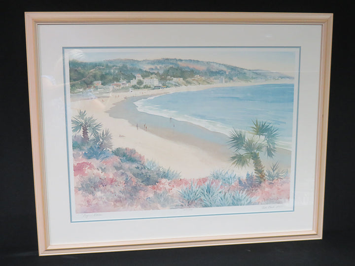 Laguna Brisas Signed Print