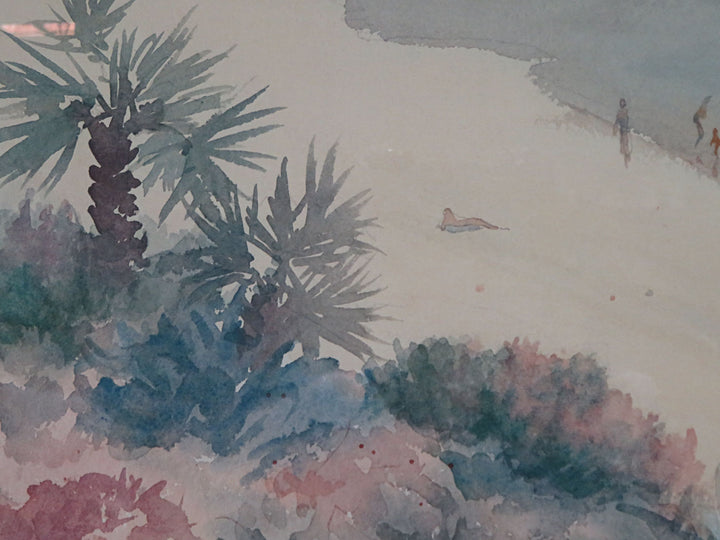 Laguna Brisas Signed Print
