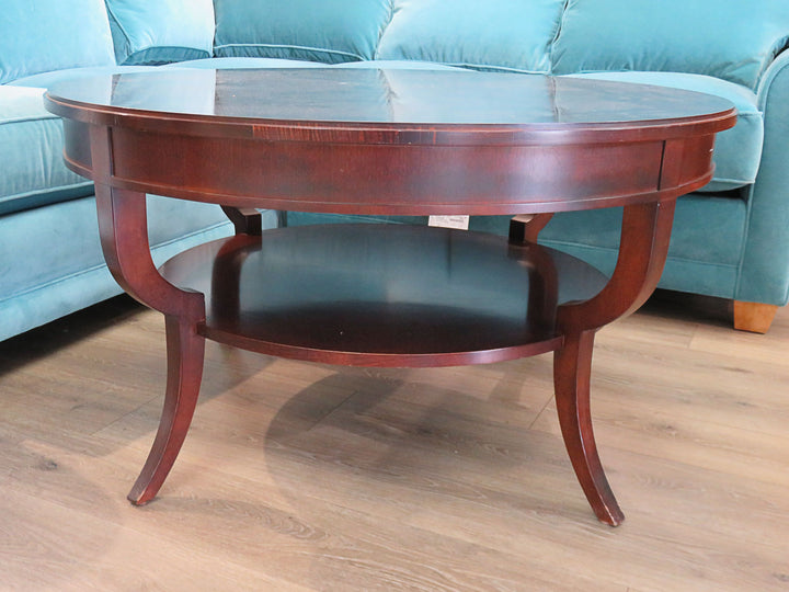 Round Cherry Coffee Table