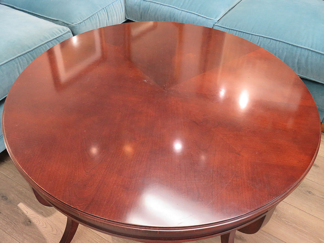 Round Cherry Coffee Table