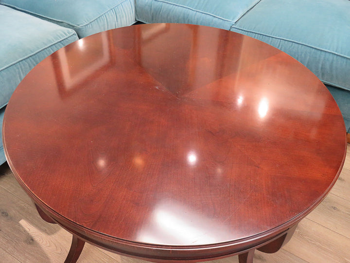 Round Cherry Coffee Table