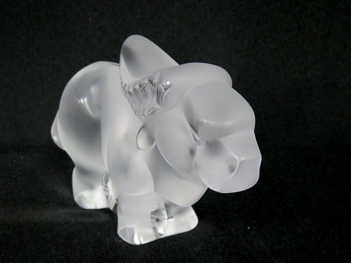 Lalique Buffalo-Ox Figurine