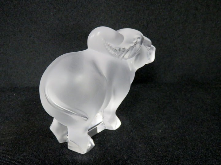 Lalique Buffalo-Ox Figurine