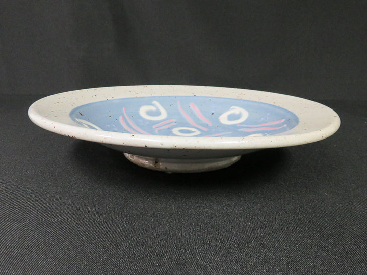 Hand Thrown Rimmed Bowl