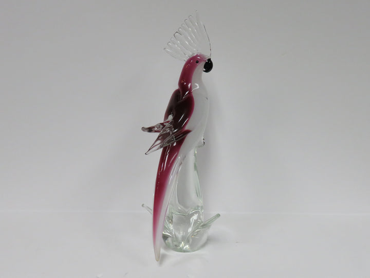 Formia Vetri Di Murano Cockatoo Figurine