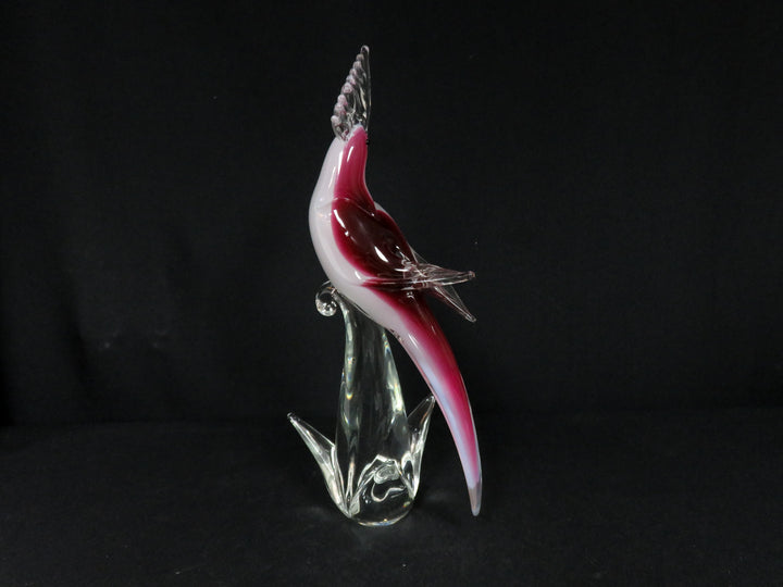 Formia Vetri Di Murano Cockatoo Figurine
