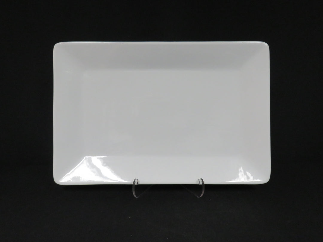 Large White Crate & Barrel Platter