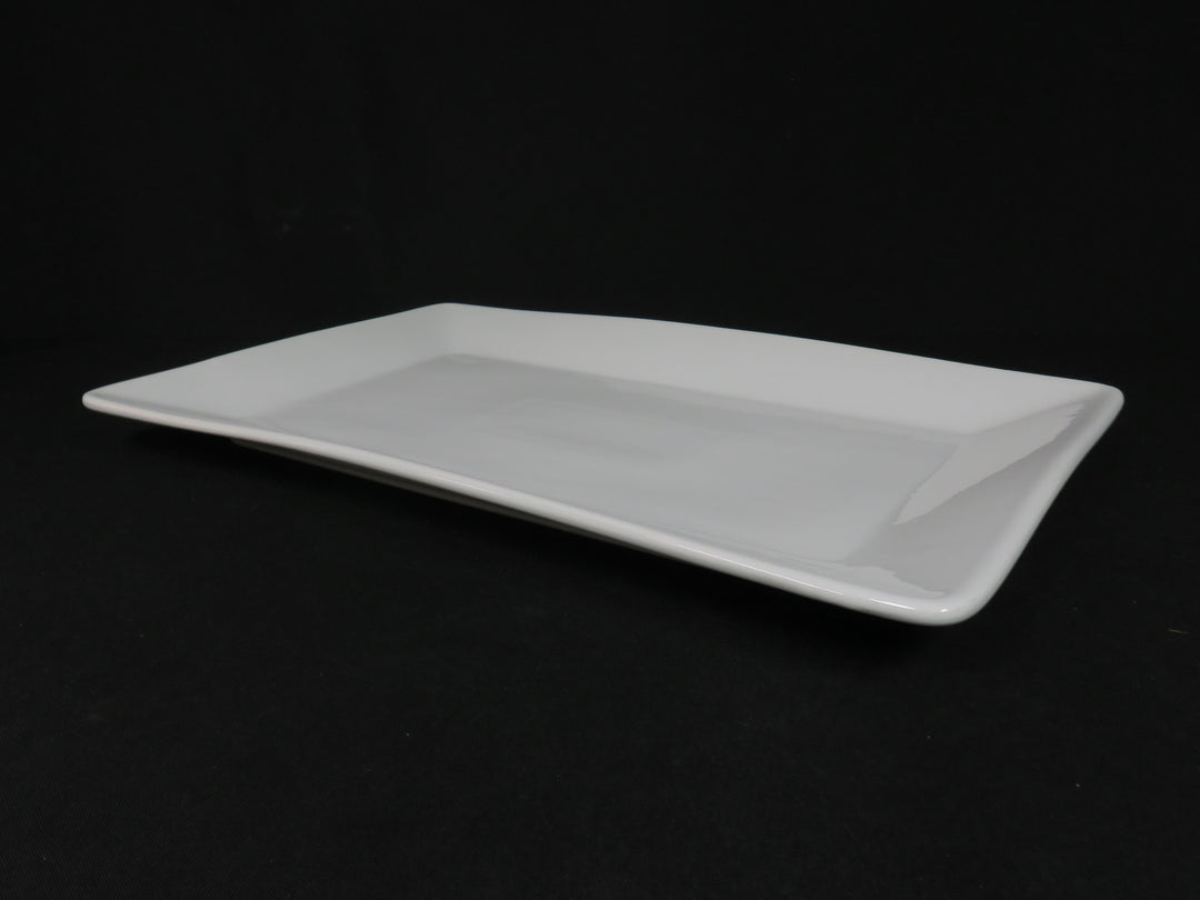 Large White Crate & Barrel Platter