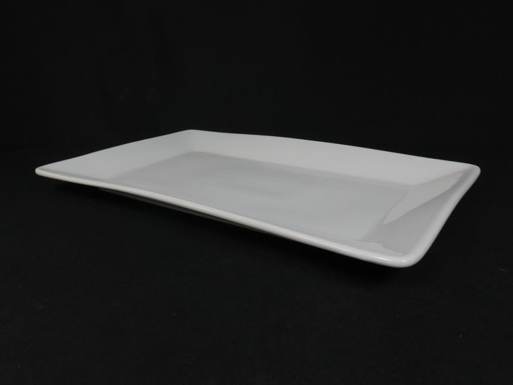 Large White Crate & Barrel Platter