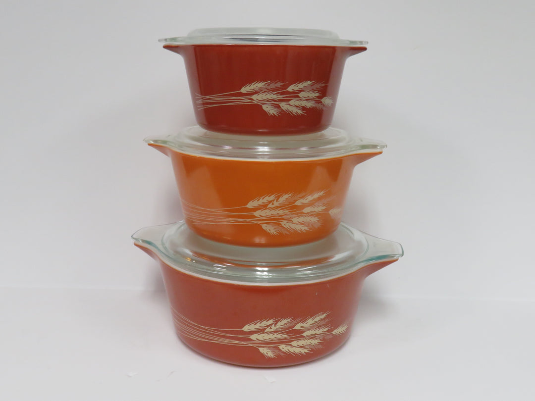 PYREX Autumn Wheat Casseroles