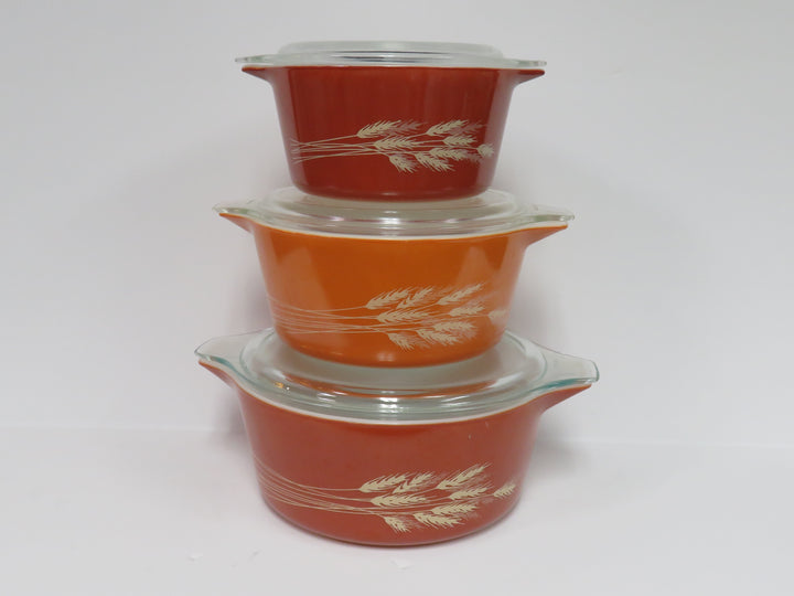 PYREX Autumn Wheat Casseroles