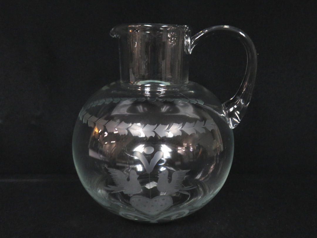 Tiffany Pitcher and Goblets