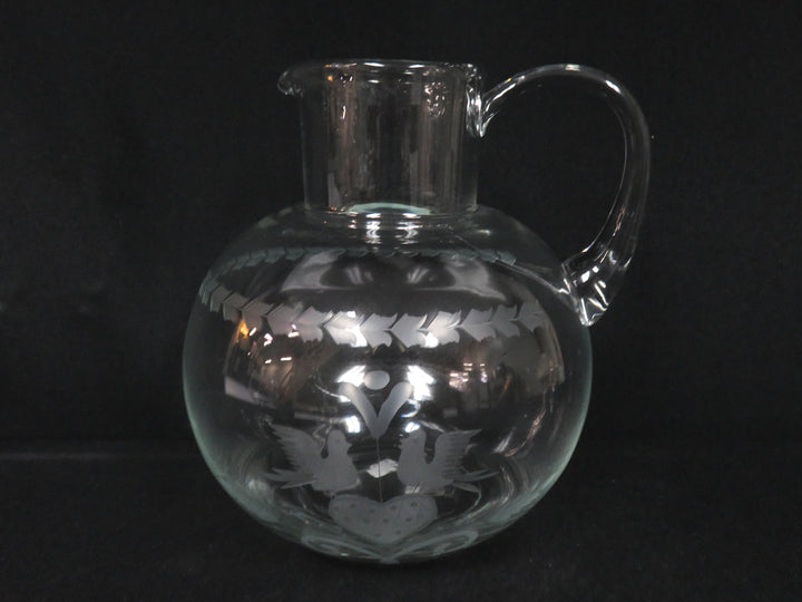 Tiffany Pitcher and Goblets