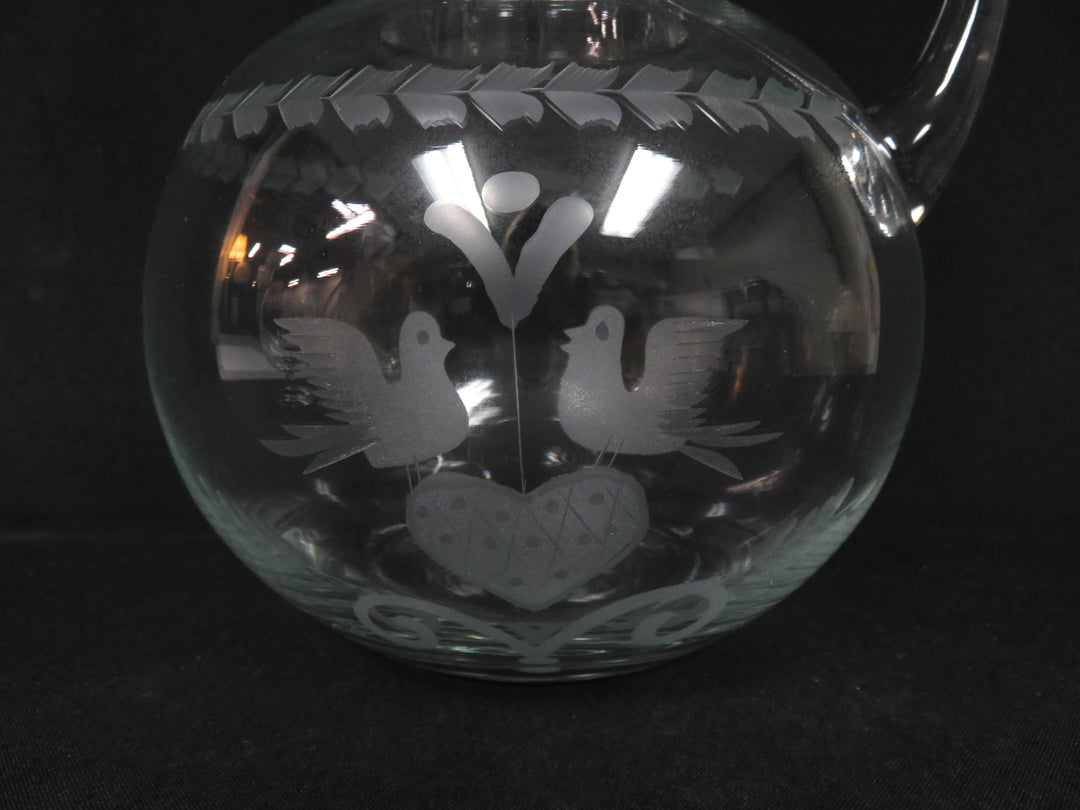Tiffany Pitcher and Goblets