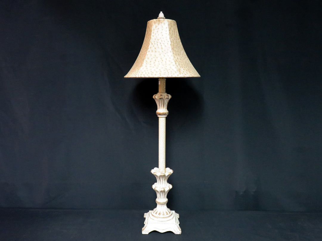 Crackled Finished Buffet Lamp