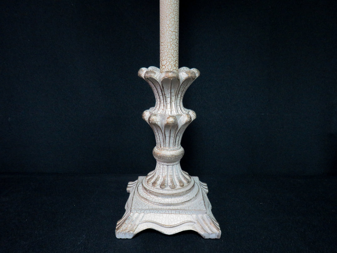 Crackled Finished Buffet Lamp