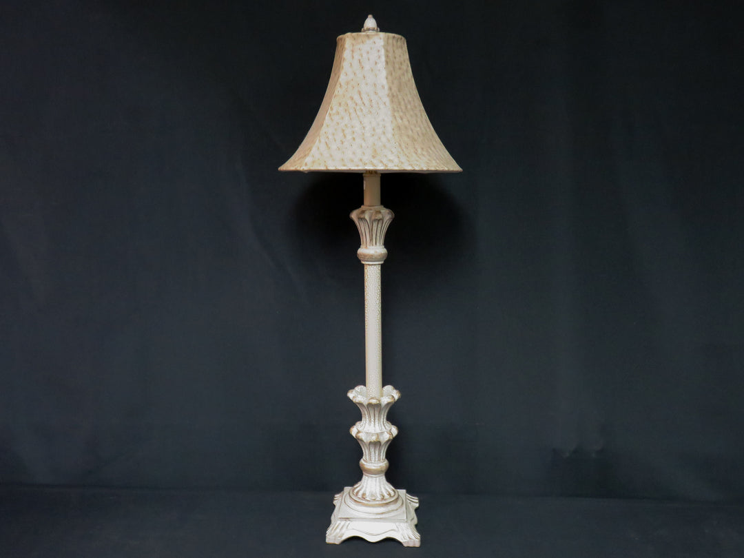 Crackled Finished Buffet Lamp