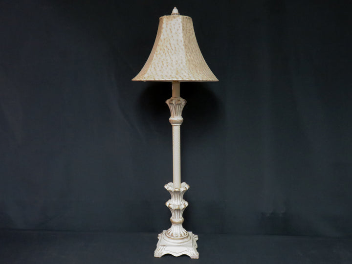 Crackled Finished Buffet Lamp