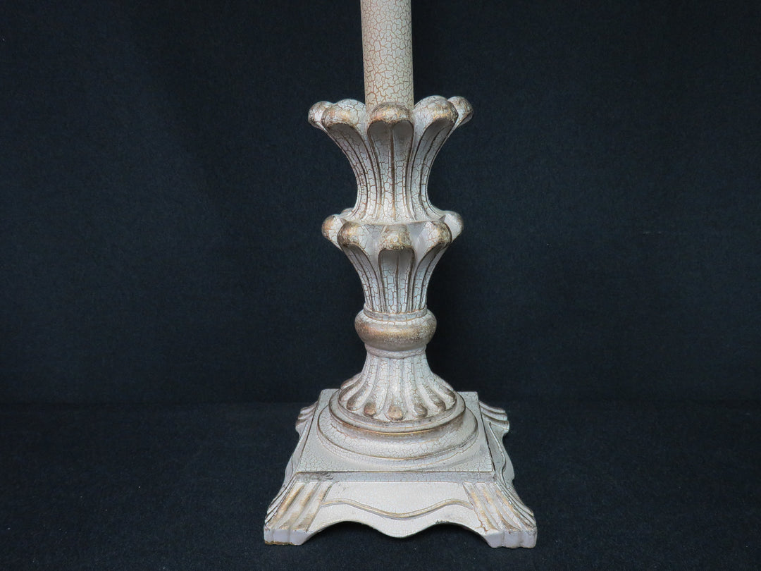 Crackled Finished Buffet Lamp