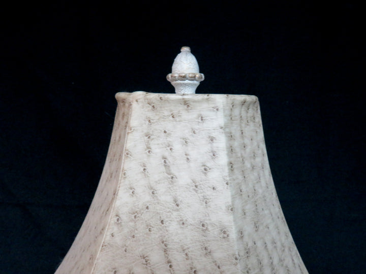 Crackled Finished Buffet Lamp