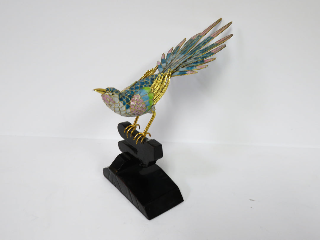 Cloisonne Enameled Bird
