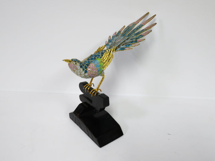Cloisonne Enameled Bird