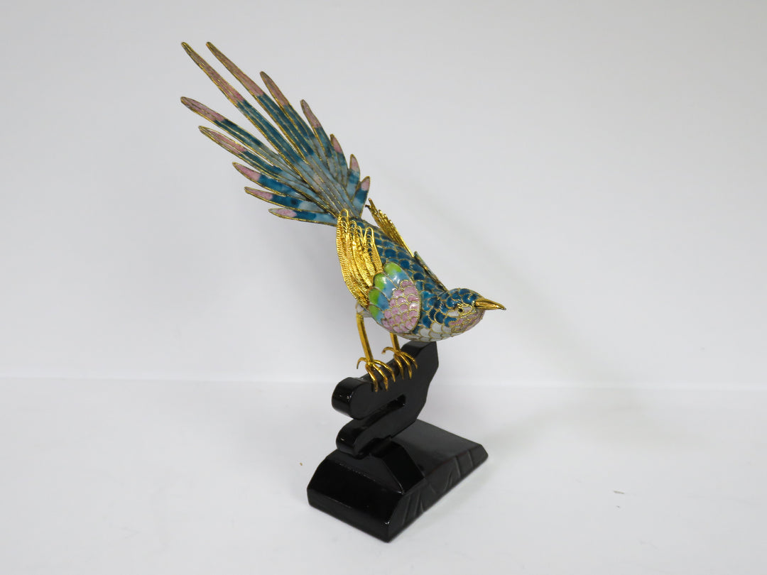 Cloisonne Enameled Bird