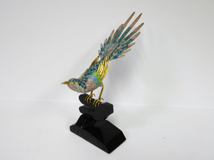 Cloisonne Enameled Bird