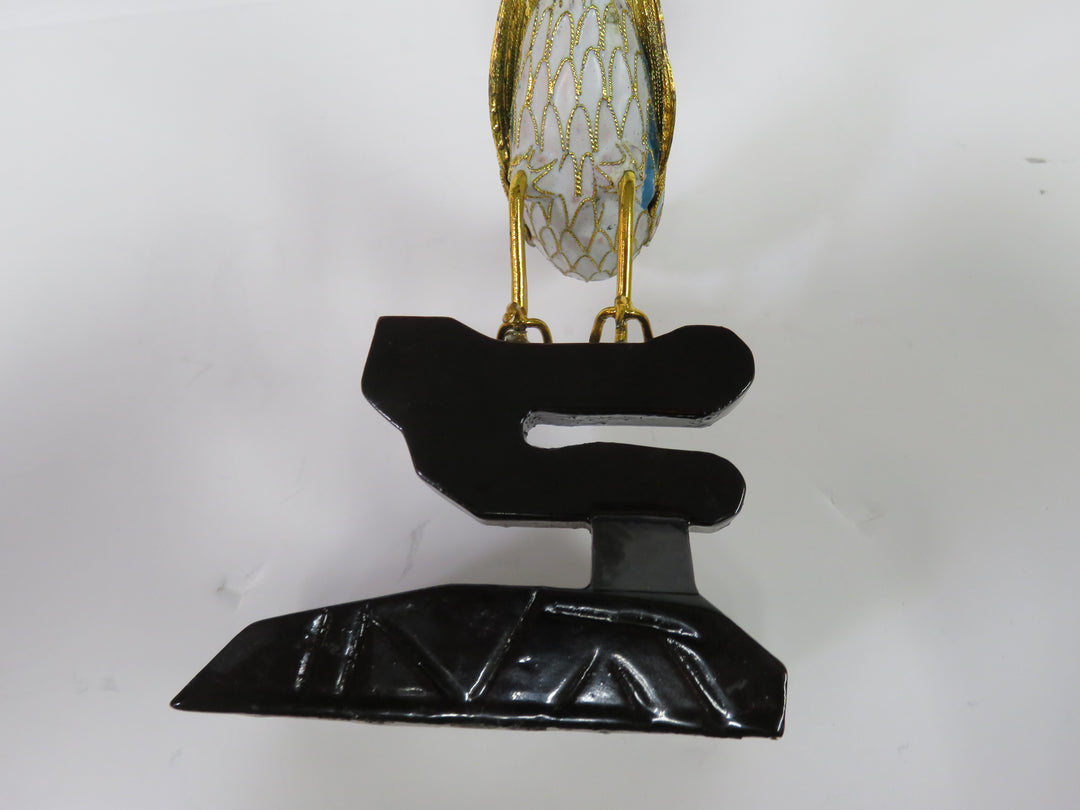 Cloisonne Enameled Bird