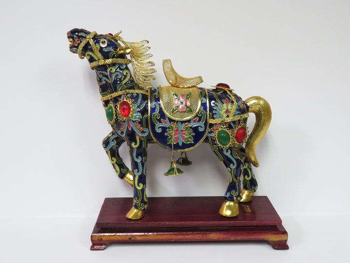 Cloisonne Enameled Horse