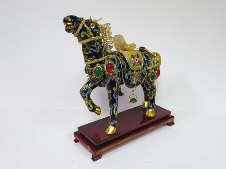 Cloisonne Enameled Horse