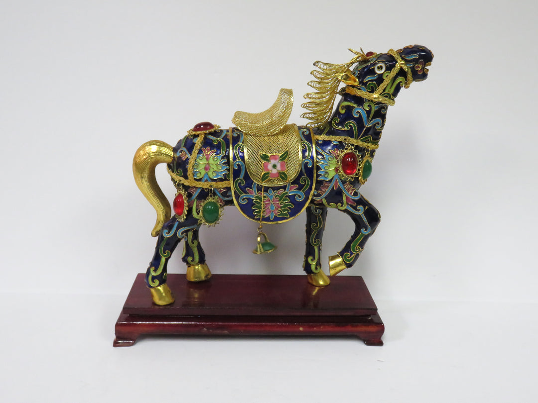 Cloisonne Enameled Horse