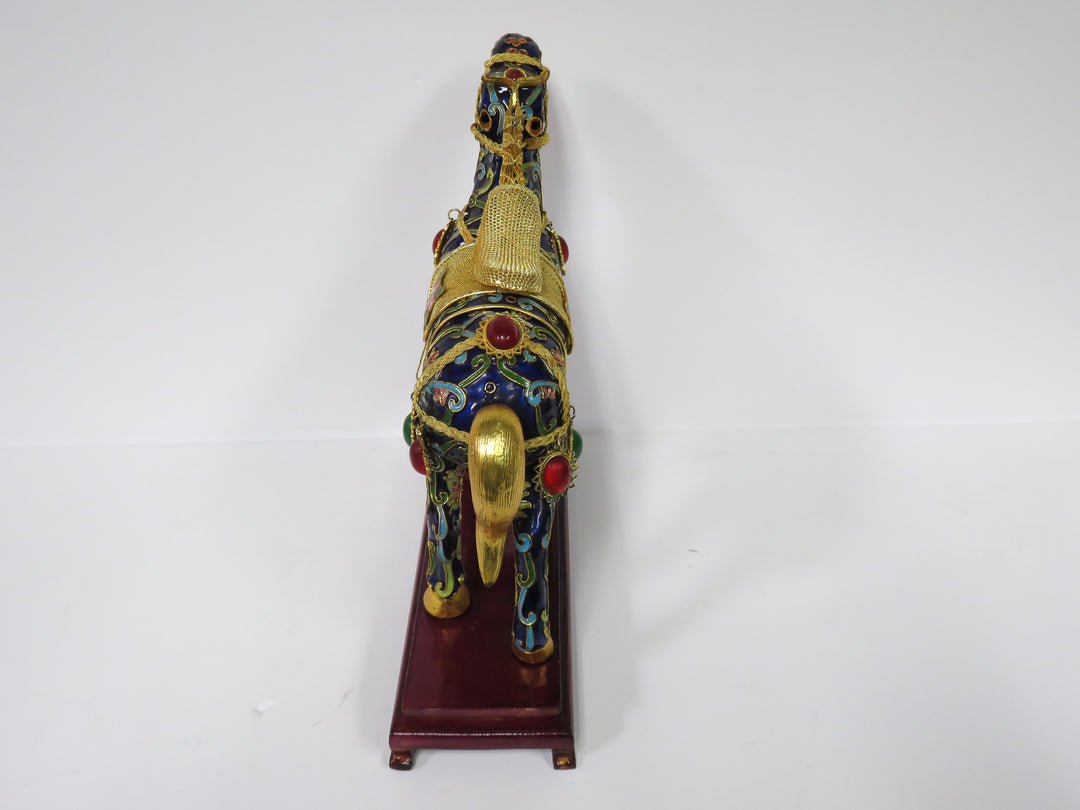 Cloisonne Enameled Horse