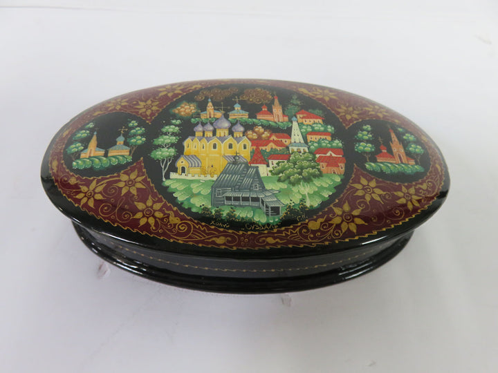Russian Lacquer Trinket Box