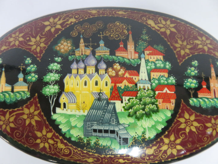 Russian Lacquer Trinket Box