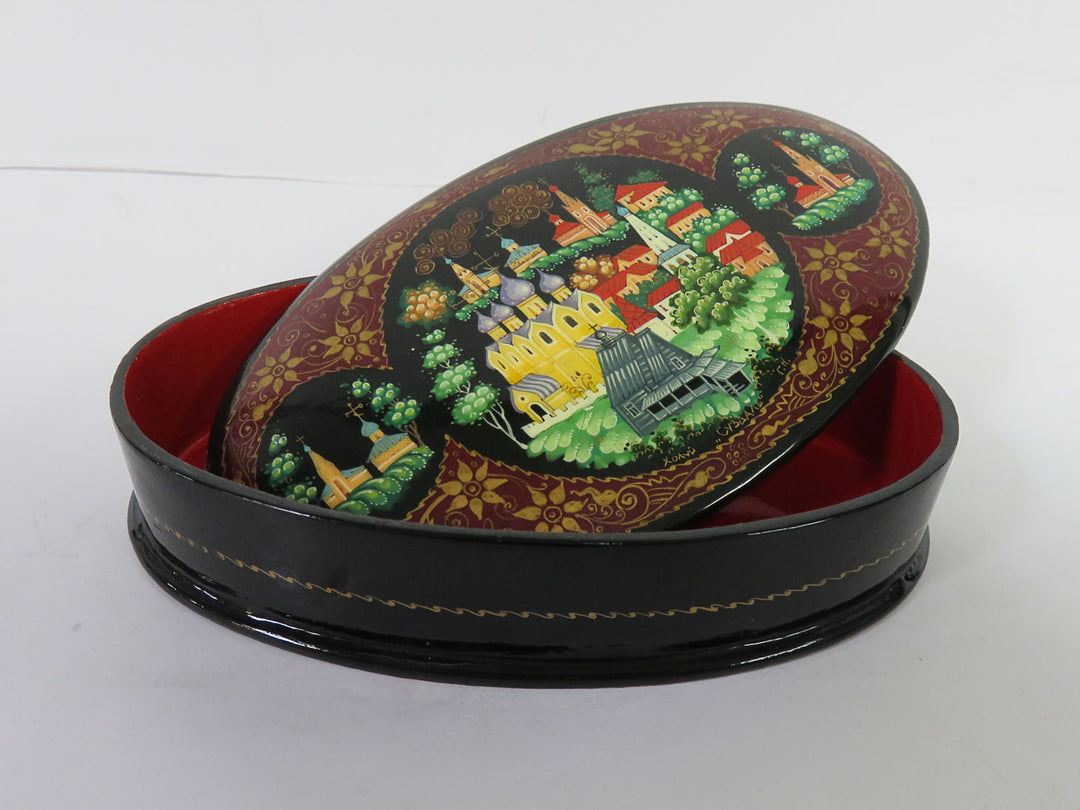 Russian Lacquer Trinket Box