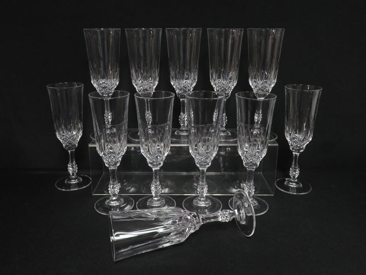 "Capri" Champagne Flutes
